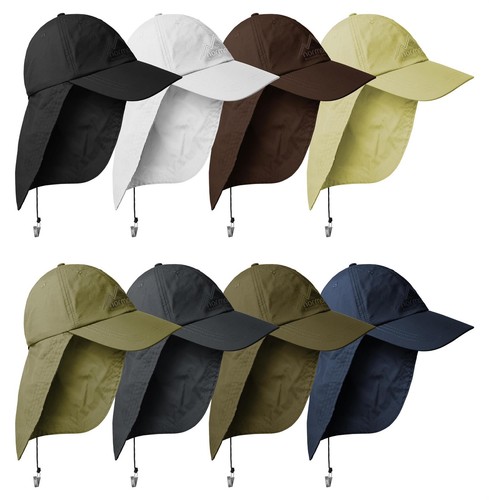 Safari cap mit nackenschutz - cap,
