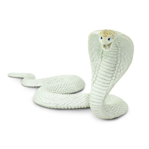 Safari figur white cobra 19cm - safari,
