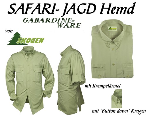 Jagdhemd freizeithemd safari - jagdhemd,