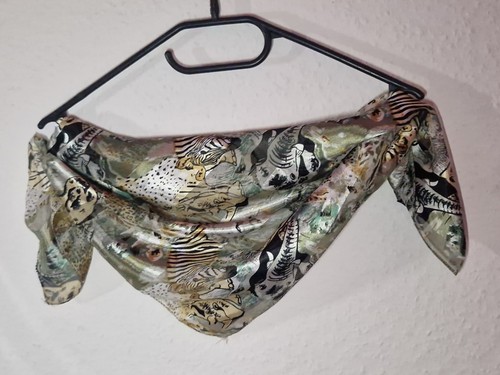 Schal animal print foulard - schal,