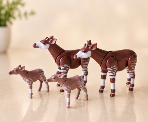 Playmobil okapi familie 4 - familie,