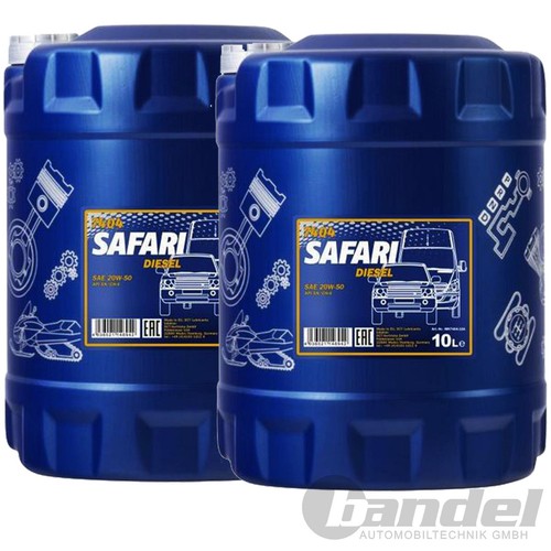 2x10 liter 20w - 20w-50, mannol