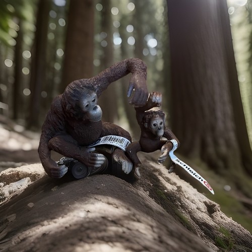 Schleich orang utan mutter und - schleich,