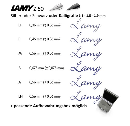 Lamy ersatz feder - z,