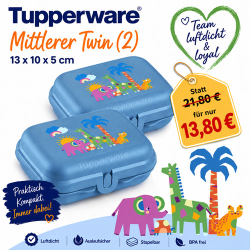 Tupperware eco twin - (2), gr.