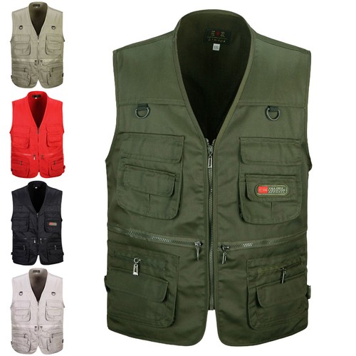 Herren safari weste - herren, mit